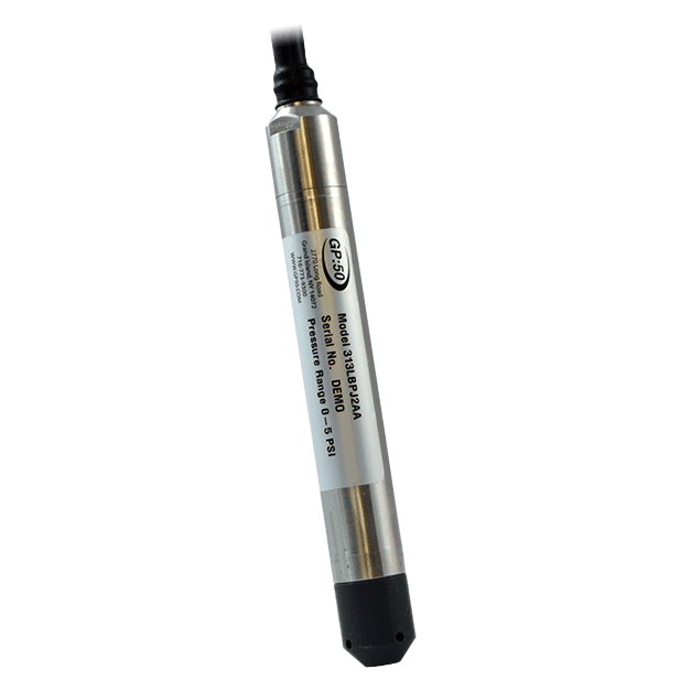 GP:50 Slim Submersible Level Transmitter, Model 313S